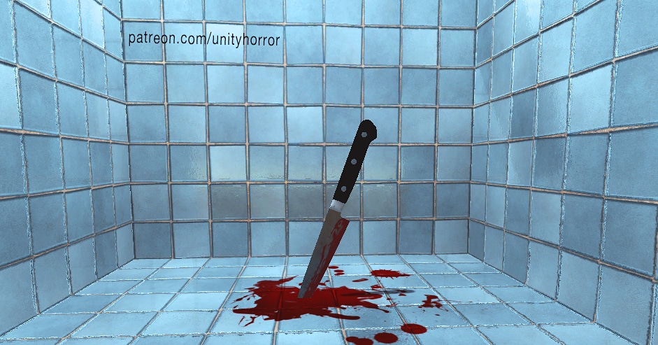 Unity horror knife